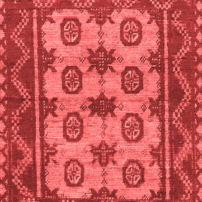 Machine Washable Southwestern Red Country Rug, wshtr1730red