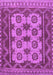 Machine Washable Southwestern Purple Country Area Rugs, wshtr1730pur