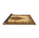 Sideview of Medallion Brown Traditional Rug, tr1731brn