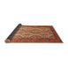 Sideview of Traditional Mango Orange Persian Rug, tr1732