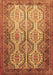 Machine Washable Persian Brown Traditional Rug, wshtr1732brn