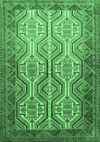 Persian Emerald Green Traditional Rug, tr1732emgrn