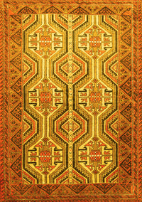 Persian Yellow Traditional Rug, tr1732yw