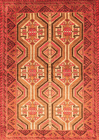 Persian Orange Traditional Rug, tr1732org