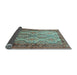 Sideview of Persian Light Blue Traditional Rug, tr1732lblu