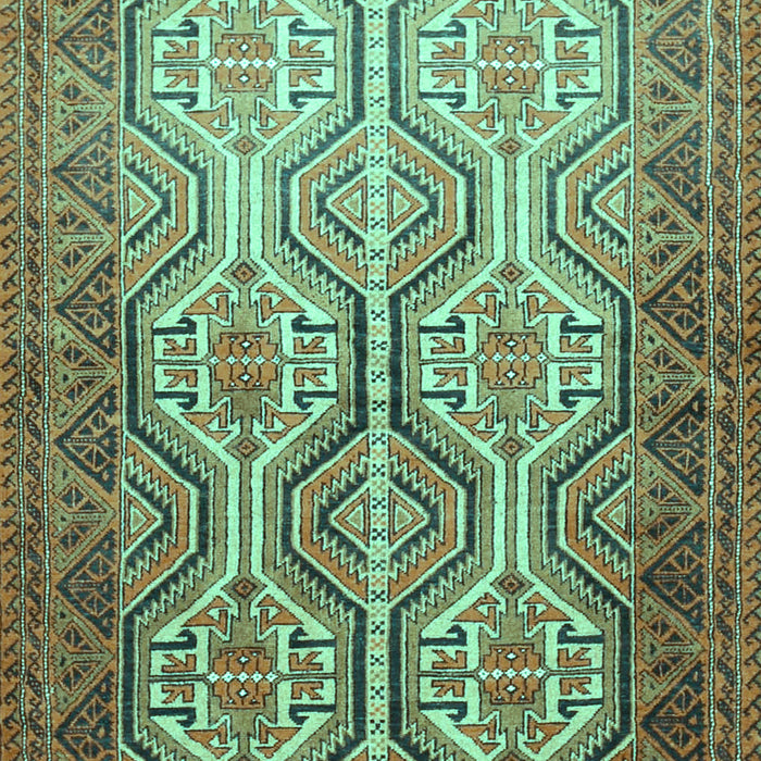 Machine Washable Persian Turquoise Traditional Area Rugs, wshtr1732turq