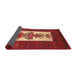 Sideview of Traditional Red Persian Rug, tr1733