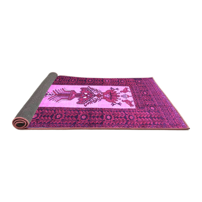 Sideview of Persian Purple Traditional Rug, tr1733pur