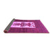 Sideview of Persian Purple Traditional Rug, tr1733pur