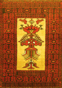 Persian Yellow Traditional Rug, tr1733yw