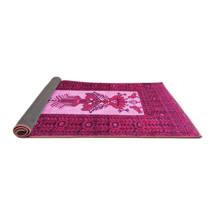 Sideview of Persian Pink Traditional Rug, tr1733pnk