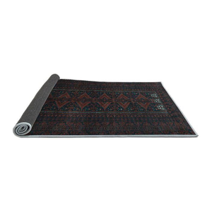 Sideview of Persian Light Blue Traditional Rug, tr1734lblu