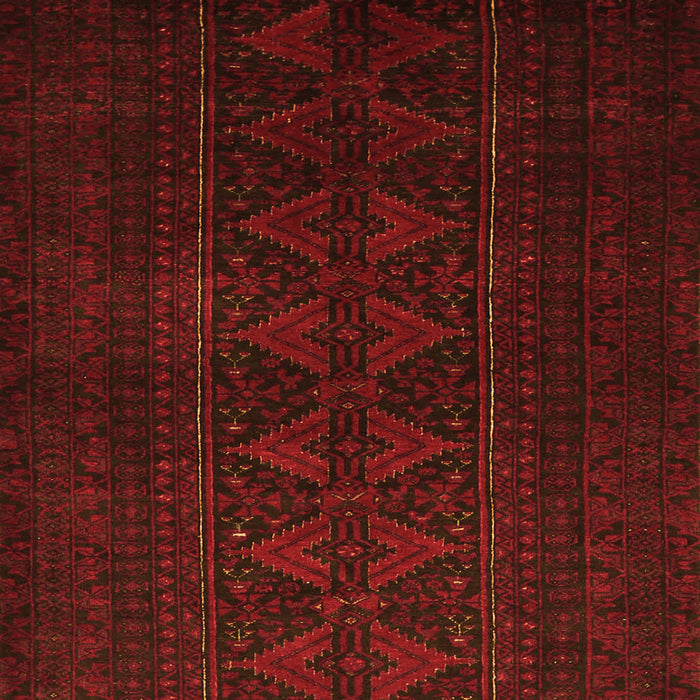 Serging Thickness of Machine Washable Persian Orange Traditional Area Rugs, wshtr1734org