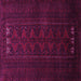 Square Persian Pink Traditional Rug, tr1734pnk