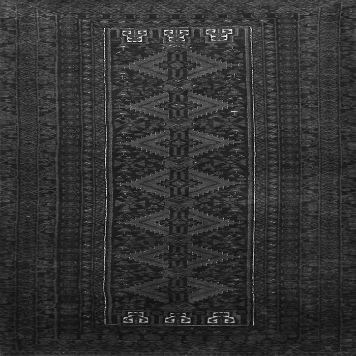 Serging Thickness of Persian Gray Traditional Rug, tr1734gry