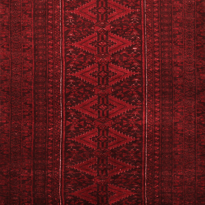 Machine Washable Persian Red Traditional Rug, wshtr1734red
