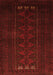 Persian Orange Traditional Rug, tr1734org