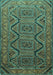 Persian Turquoise Traditional Rug, tr1735turq