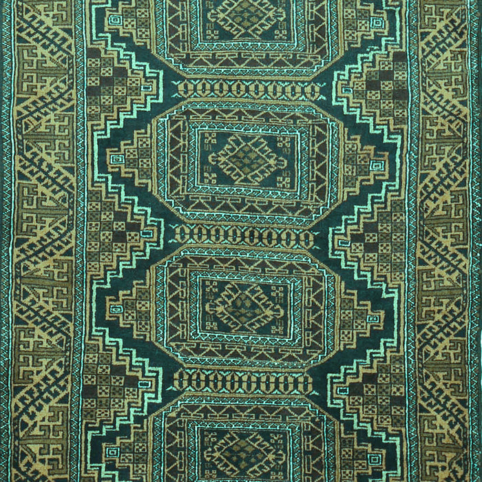 Persian Turquoise Traditional Rug, tr1735turq