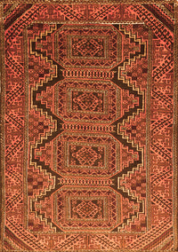 Persian Orange Traditional Rug, tr1735org