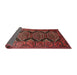 Sideview of Traditional Cherry Red Persian Rug, tr1736