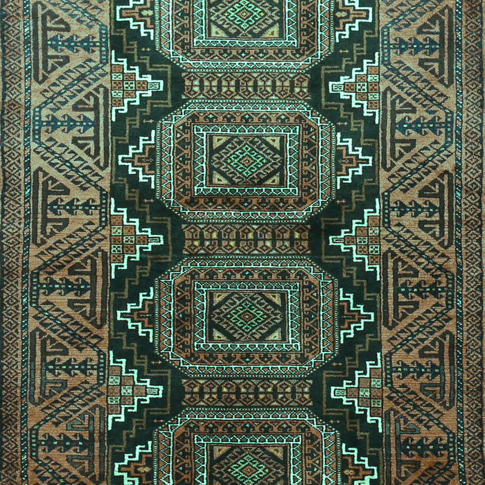 Persian Turquoise Traditional Rug, tr1736turq
