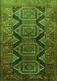 Persian Green Traditional Rug, tr1736grn