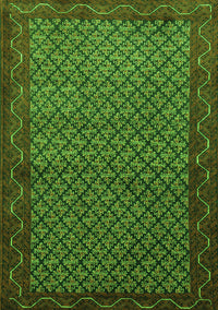 Persian Green Traditional Rug, tr1737grn