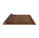 Sideview of Persian Brown Traditional Rug, tr1737brn