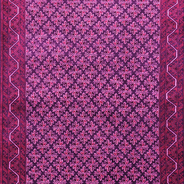 Machine Washable Persian Pink Traditional Rug, wshtr1737pnk