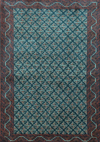 Persian Light Blue Traditional Rug, tr1737lblu