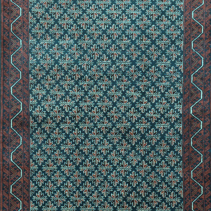 Machine Washable Persian Light Blue Traditional Rug, wshtr1737lblu
