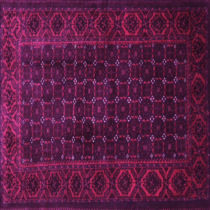Square Persian Pink Traditional Rug, tr1738pnk
