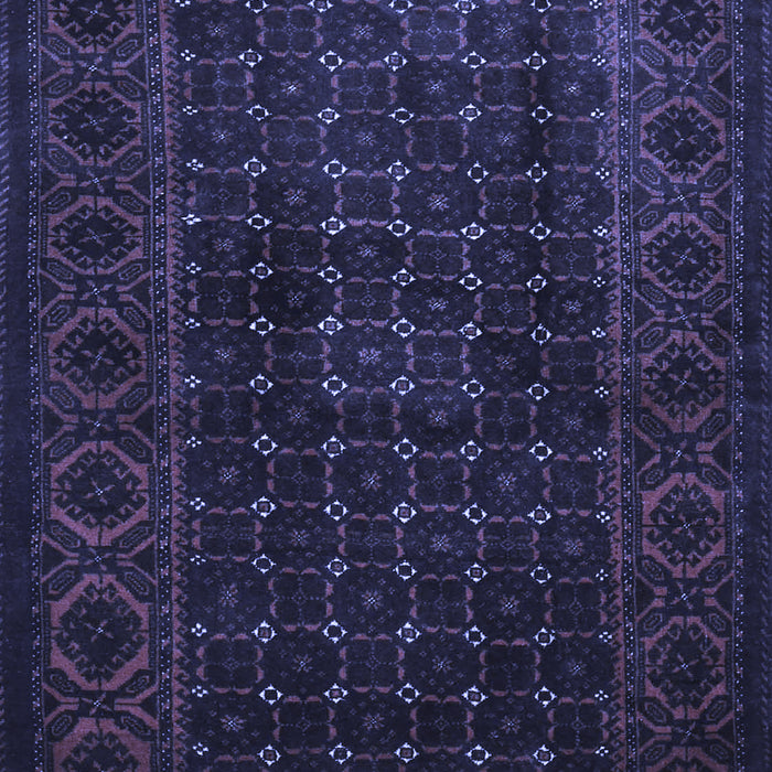Machine Washable Persian Blue Traditional Rug, wshtr1738blu