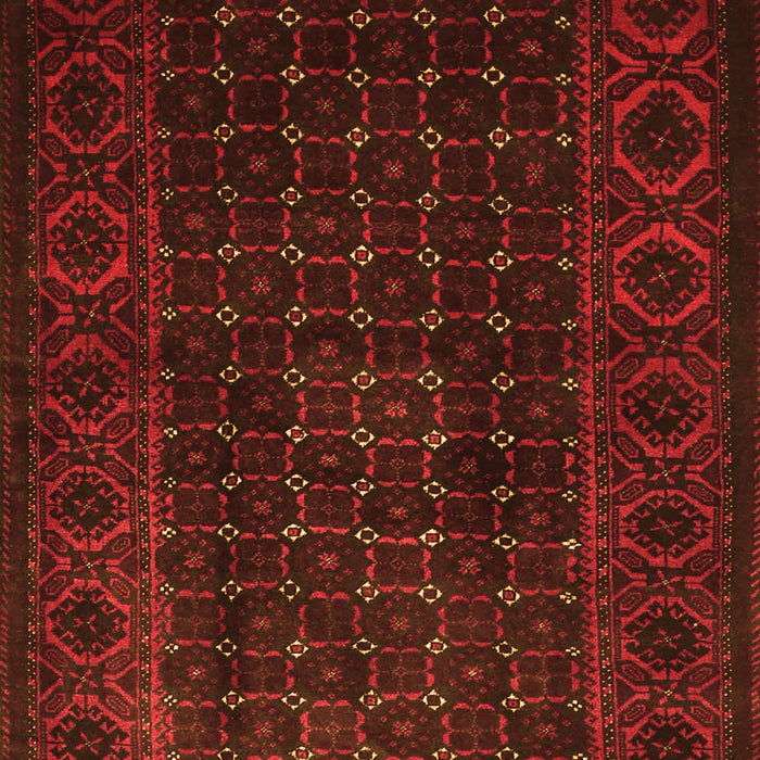 Serging Thickness of Machine Washable Persian Orange Traditional Area Rugs, wshtr1738org