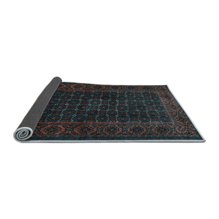 Sideview of Persian Light Blue Traditional Rug, tr1738lblu