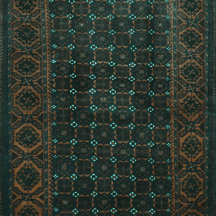 Persian Turquoise Traditional Rug, tr1738turq