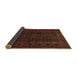 Sideview of Persian Brown Traditional Rug, tr1738brn