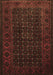 Machine Washable Persian Brown Traditional Rug, wshtr1738brn