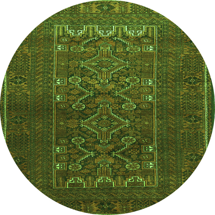 Machine Washable Persian Green Traditional Area Rugs, wshtr1739grn
