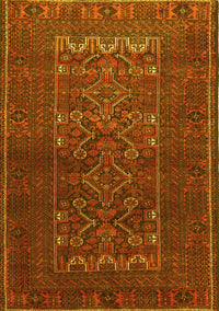 Persian Yellow Traditional Rug, tr1739yw