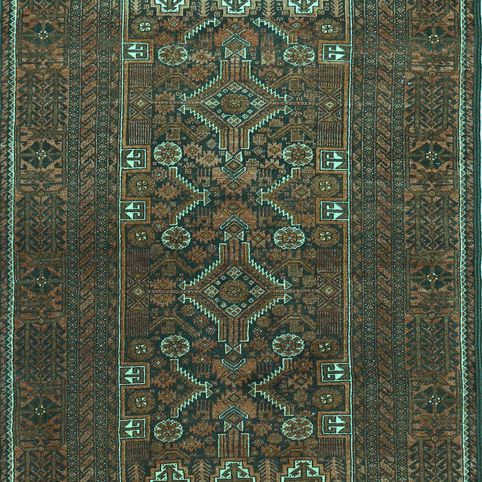 Persian Turquoise Traditional Rug, tr1739turq