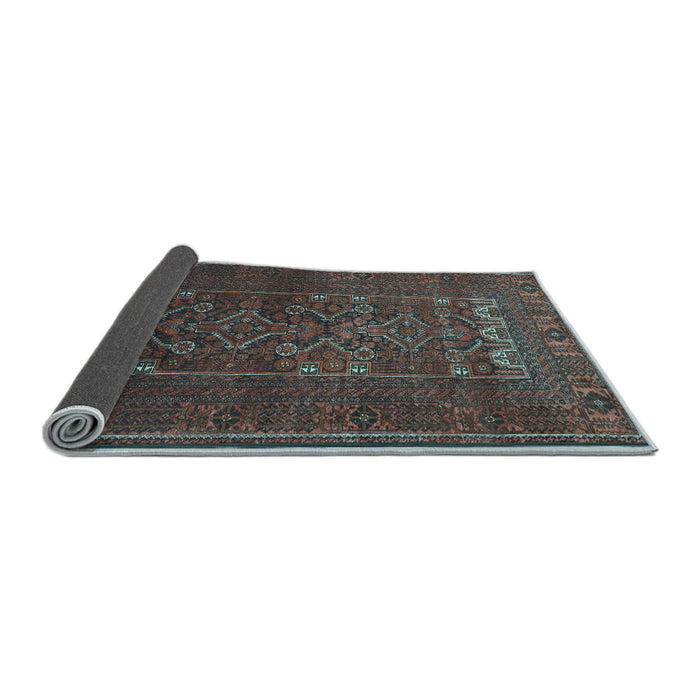 Sideview of Persian Light Blue Traditional Rug, tr1739lblu