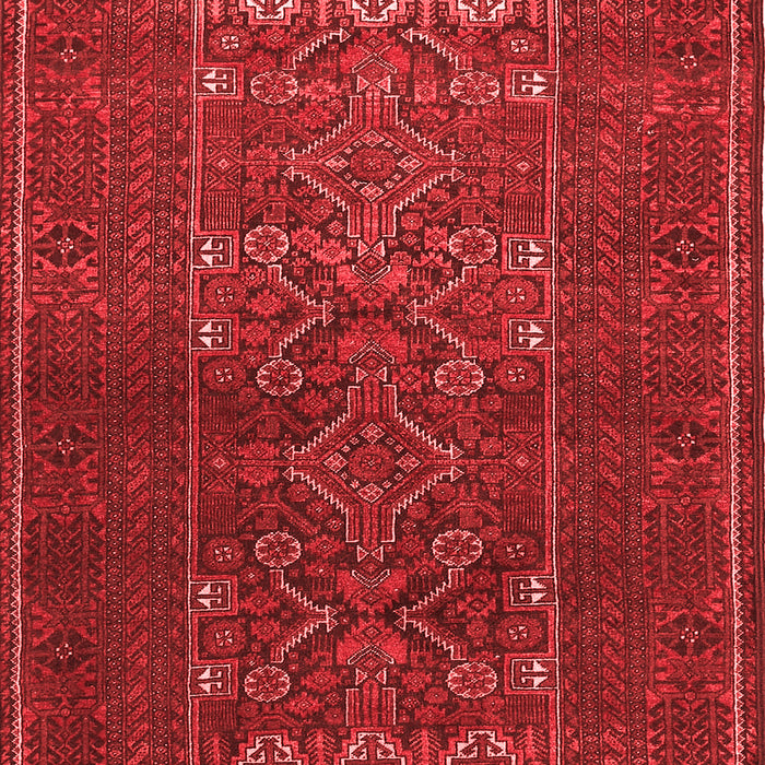 Machine Washable Persian Red Traditional Rug, wshtr1739red
