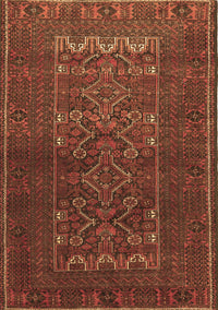 Persian Brown Traditional Rug, tr1739brn