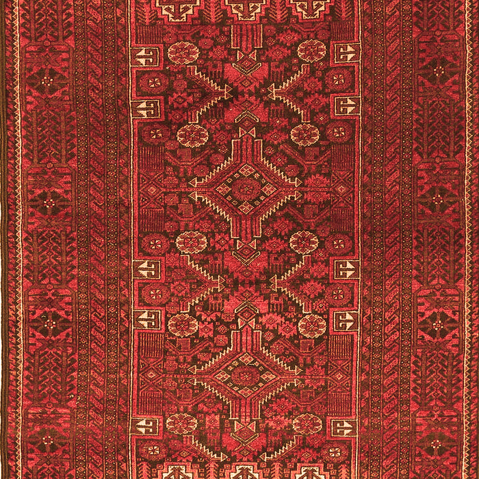 Persian Orange Traditional Rug, tr1739org