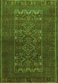 Persian Green Traditional Rug, tr1739grn