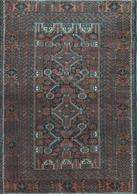 Persian Light Blue Traditional Rug, tr1739lblu