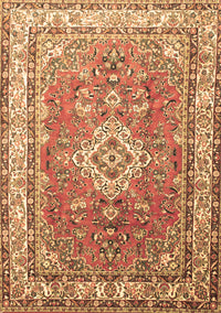 Persian Brown Traditional Rug, tr173brn