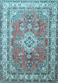 Persian Light Blue Traditional Rug, tr173lblu